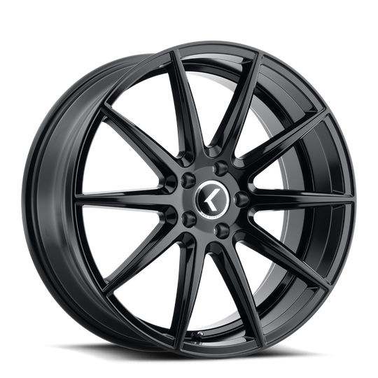 KR194-2864GB38 - Kraze Cosmos 20X8.5 5X115 /  ET 38mm Gloss Black - Kraze Wheels Canada
