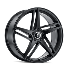 Load image into Gallery viewer, KR195-7864B38 - Kraze Milano 17X8 5X115 /  ET 38mm Satin Black - Kraze Wheels Canada