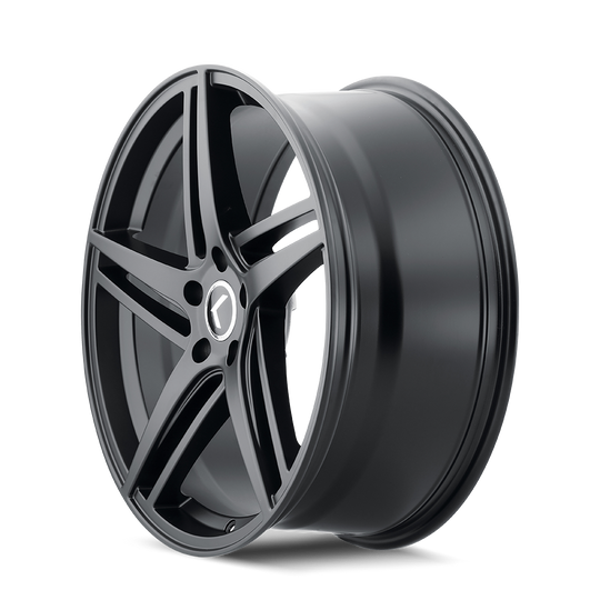 KR195-8845B40 - Kraze Milano 18X8 5X112 /  ET 40mm Satin Black - Kraze Wheels Canada