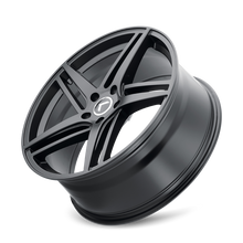Load image into Gallery viewer, KR195-7831B38 - Kraze Milano 17X8 5X108 /  ET 38mm Satin Black - Kraze Wheels Canada