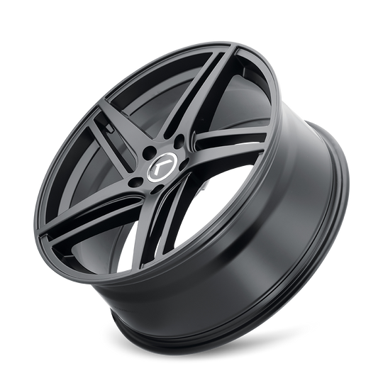 KR195-8845B40 - Kraze Milano 18X8 5X112 /  ET 40mm Satin Black - Kraze Wheels Canada