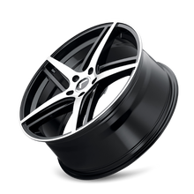 Load image into Gallery viewer, KR195-8812BM40 - Kraze Milano 18X8 5X120 /  ET 40mm Gloss Black Machined - Kraze Wheels Canada