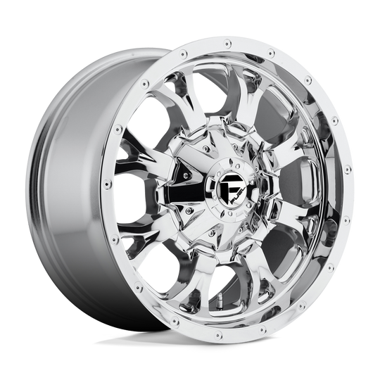 D51620009850 - Fuel Off-Road D516 Krank 20X10 6X135 6X139.7 -12 mm Chrome Plated - Fuel Off-Road Wheels Canada
