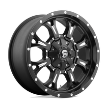 Load image into Gallery viewer, D51720909857 - Fuel Off-Road D517 Krank 20X9 6X135 6X139.7 20mm Matte Black Milled - Fuel Off-Road Wheels Canada