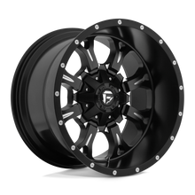 Charger l'image dans la galerie, D51720209847 - Fuel Off-Road D517 Krank 20X12 6X135 6X139.7 -44 mm Matte Black Milled - Fuel Off-Road Wheels Canada