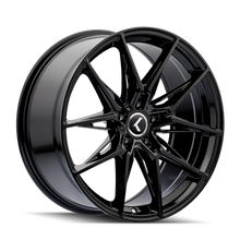Load image into Gallery viewer, KR196-8865GB67 - Kraze Evolve 18X8.5 5X114.3 /  ET 35mm Gloss Black - Kraze Wheels Canada