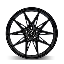 Charger l'image dans la galerie, KR196-8845GB30-BALL - Kraze Evolve 18X8.5 5X112 /  ET 30mm Gloss Black - Kraze Wheels Canada