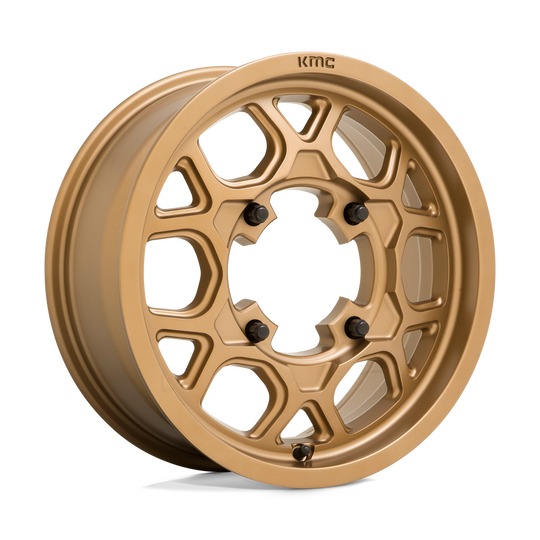 KS13356048638 - KMC KS133 Mesa Lite 15X6 4X137  38mm Matte Bronze - KMC Wheels Canada