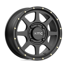 Load image into Gallery viewer, KS13456044738 - KMC KS134 Addict 15X6 4X156  38mm Satin Black - KMC Wheels Canada