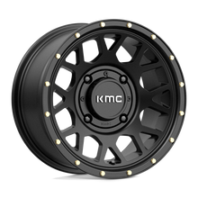 Load image into Gallery viewer, KS13551048700 - KMC KS135 Grenade 15X10 4X137  0mm Satin Black - KMC Wheels Canada