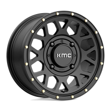 Charger l'image dans la galerie, KS13547048738 - KMC KS135 Grenade 14X7 4X137  38mm Satin Black - KMC Wheels Canada