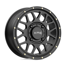 Load image into Gallery viewer, KS13556044738 - KMC KS135 Grenade 15X6 4X156  38mm Satin Black - KMC Wheels Canada