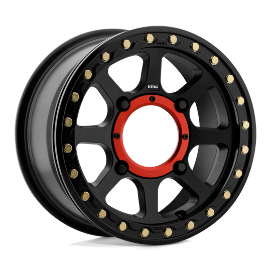 KS23447040738 - KMC KS234 Addict Beadlock 14X7 4X110  38mm Satin Black - KMC Wheels Canada