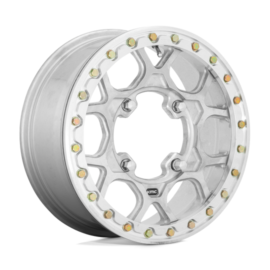 KS43356048538A - KMC KS433 Mesa Beadlock Forged 15X6 4X137  38mm Raw Machined Forged - KMC Wheels Canada