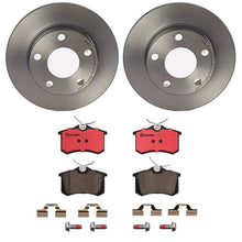 Load image into Gallery viewer, KT00468 Brembo Ceramic Brake Pad and UV Coated Solid  Brake Disc Kit Brembo Brake Canada