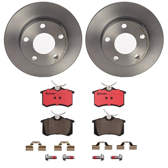 KT00468 Brembo Ceramic Brake Pad and UV Coated Solid  Brake Disc Kit Brembo Brake Canada