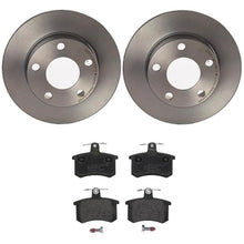 Charger l'image dans la galerie, KT04197 Brembo Low-Met Brake Pad and UV Coated Solid  Brake Disc Kit Brembo Brake Canada