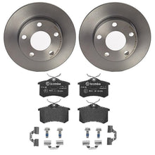 Charger l'image dans la galerie, KT04198 Brembo Low-Met Brake Pad and UV Coated Solid  Brake Disc Kit Brembo Brake Canada