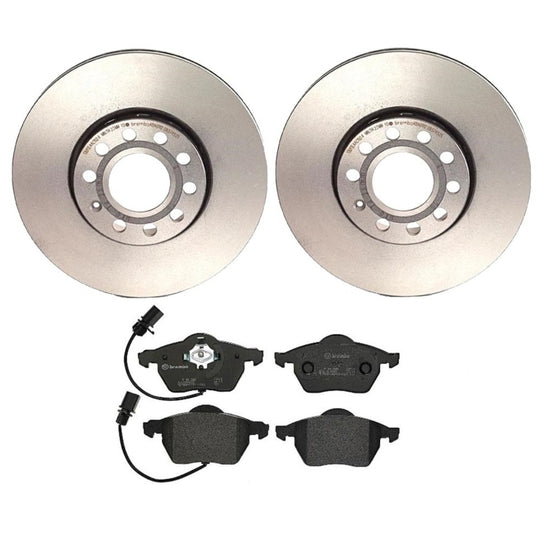 KT04201 Brembo Low-Met Brake Pad and UV Coated Vented  Brake Disc Kit Brembo Brake Canada