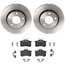 Charger l'image dans la galerie, KT04219 Brembo Low-Met Brake Pad and UV Coated Vented  Brake Disc Kit Brembo Brake Canada