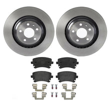 Load image into Gallery viewer, KT04301 Low-Met Brake Pad and UV Coated Vented  Brake Disc Kit Brembo Canada