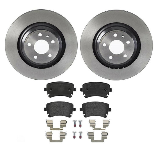 KT04301 Low-Met Brake Pad and UV Coated Vented  Brake Disc Kit Brembo Canada