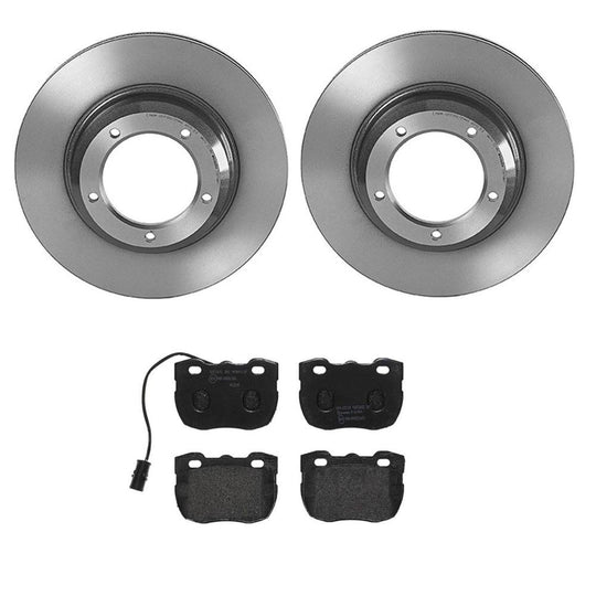 KT04350 Brembo Low-Met Brake Pad and UV Coated Vented  Brake Disc Kit Brembo Brake Canada