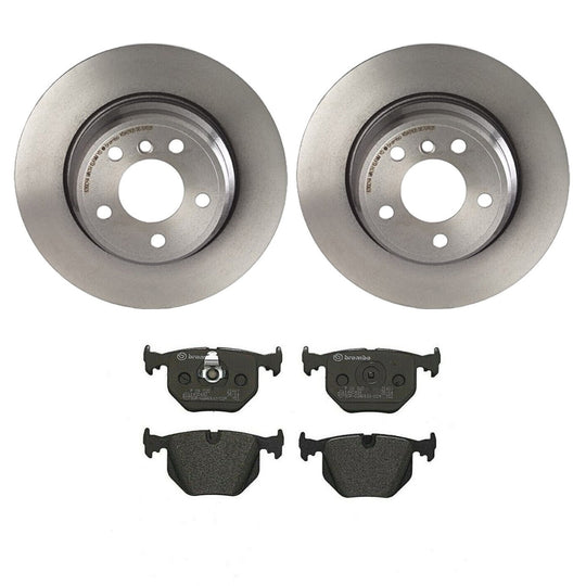 KT04430 Brembo Low-Met Brake Pad and UV Coated Solid  Brake Disc Kit Brembo Brake Canada