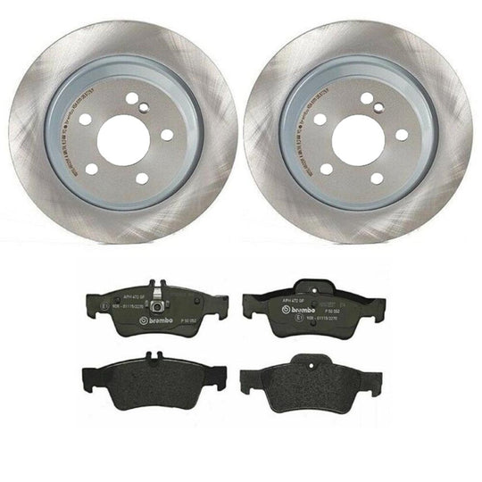 KT04440 Brembo Low-Met Brake Pad and UV Coated Solid  Brake Disc Kit Brembo Brake Canada