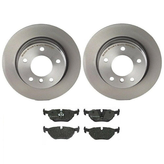 KT04461 Brembo Low-Met Brake Pad and UV Coated Solid  Brake Disc Kit Brembo Brake Canada