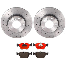 Charger l'image dans la galerie, KTX0169 Brembo Ceramic Brake Pad and XTRA Vented Drilled Brake Disc Kit Brembo Brake Canada
