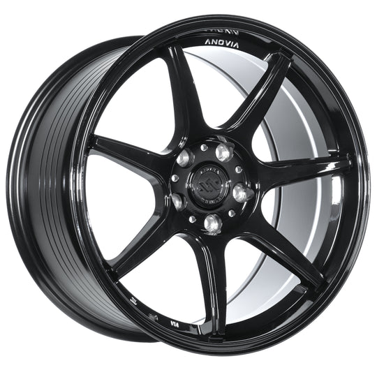 ANO10817851143573GB - Anovia Kano 17X8 5X114.3 35mm Gloss Black - Anovia Wheels Canada