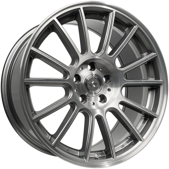 ANO0091790511435X - Anovia Kenzo 17X9 5X114.3 35mm Brushed - Anovia Wheels Canada