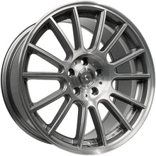 Load image into Gallery viewer, ANO0091790510035X - Anovia Kenzo 17X9 5X100 35mm Brushed - Anovia Wheels Canada