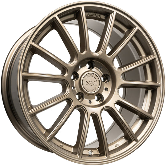ANO0091780511435BZ - Anovia Kenzo 17X8 5X114.3 35mm Matte Bronze - Anovia Wheels Canada