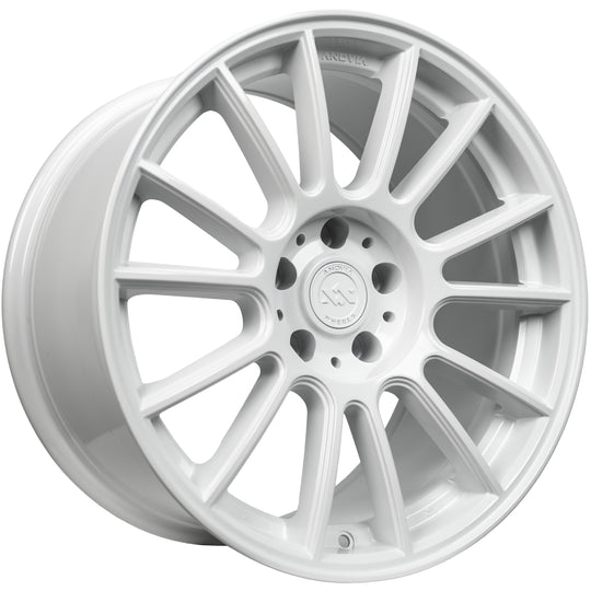 ANO0091895511435W - Anovia Kenzo 18X9.5 5X114.3 35mm White - Anovia Wheels Canada