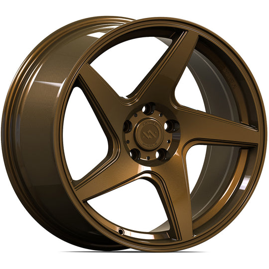 ART106188551084073BZ - Anovia Kinetic 18X8.5 5X108 40mm Bronze - Anovia Wheels Canada
