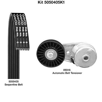5050405K1 Serpentine Belt Drive Component Kit Dayco Canada