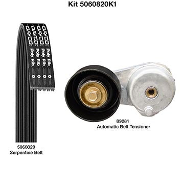 5060820K1 Serpentine Belt Drive Component Kit Dayco Canada