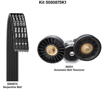 5060875K1 Serpentine Belt Drive Component Kit Dayco Canada