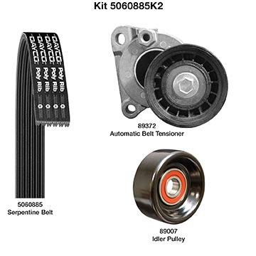 5060885K2 Serpentine Belt Drive Component Kit Dayco Canada