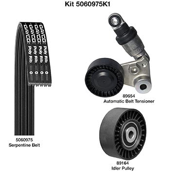 5060975K1 Serpentine Belt Drive Component Kit Dayco Canada