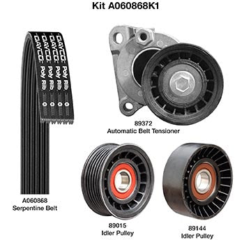 A060868K1 Serpentine Belt Drive Component Kit Dayco Canada