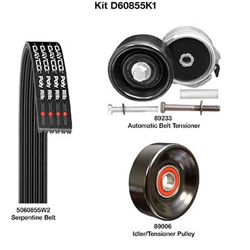 D60855K1 Serpentine Belt Drive Component Kit Dayco Canada