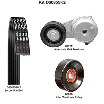 D60855K2 Serpentine Belt Drive Component Kit Dayco Canada
