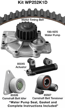 WP252K1D Engine Timing Belt Kit with Water Pump Dayco Canada