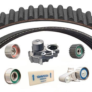WPE304K1C Engine Timing Belt Kit with Water Pump Dayco Canada