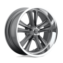 Load image into Gallery viewer, F09918956152 - Foose F099 Knuckle 18X9.5 5X120.65  1mm Matte Gun Metal Machined - Foose Wheels Canada