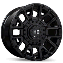 Load image into Gallery viewer, F260-2000-51BN+00F101 - Fast HD Knuckles 20X10 5X150 0mm Gloss Black - Fast HD Wheels Canada