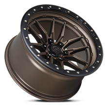 Charger l'image dans la galerie, KRAWLER-2986MRMBR - Lock Off-Road Krawler 20X9 8X165.1 ET 1mm Matte Bronze with Matte Black Ring - Lock Off-Road Wheels Canada